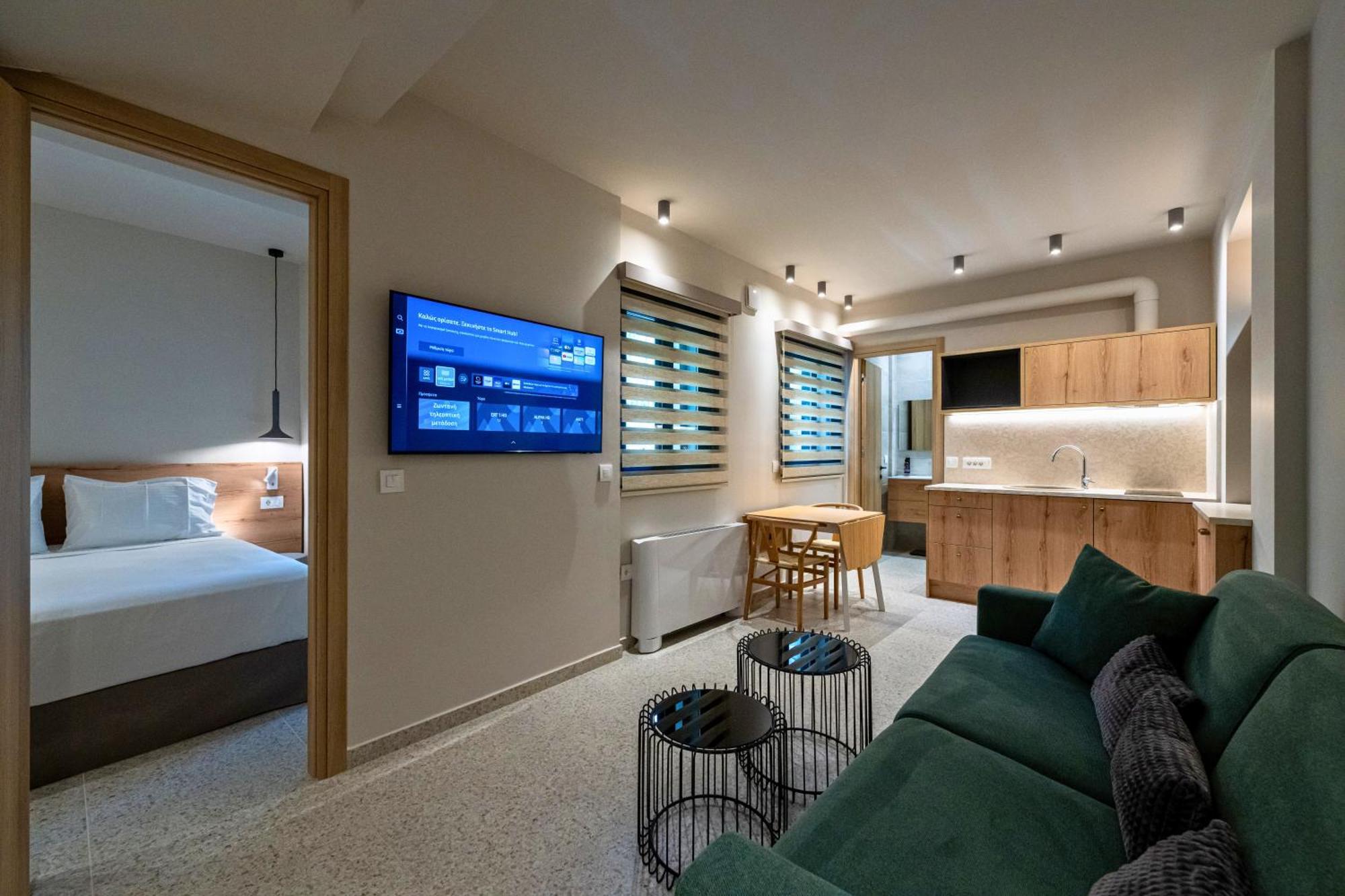 Asklipiou Cube - Kalamata Mediterranean Suites מראה חיצוני תמונה